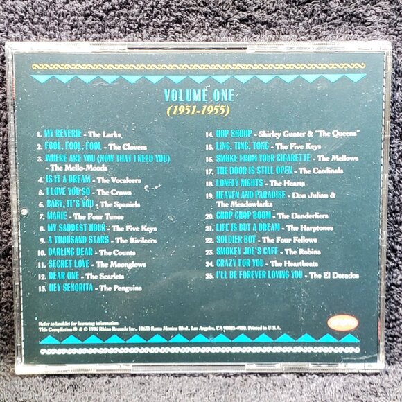 VINTAGE DOO WOP COMPACT DISC BOX SET ( NUMBER 2 ) WITH 101 MUSIC SELECTIONS - Picture 5 of 11